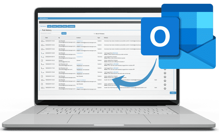 Что такое outlook crm